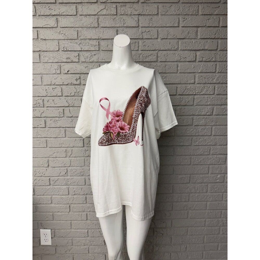 Gildan Women Cotton Short Sleeve T-Shirt Size L